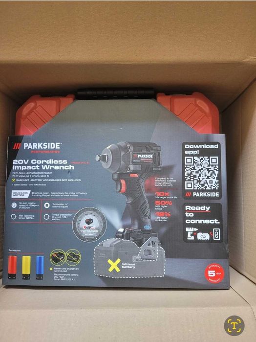 Klucz udarowy do kół Parkside Performance PPDSSA 20-LI A1 NOWOŚĆ