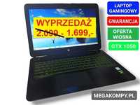 Laptop Gamingowy  FULL HD /i5-9300HQ 4rdz /16GB Ram /GTX 1050 /SSD 512