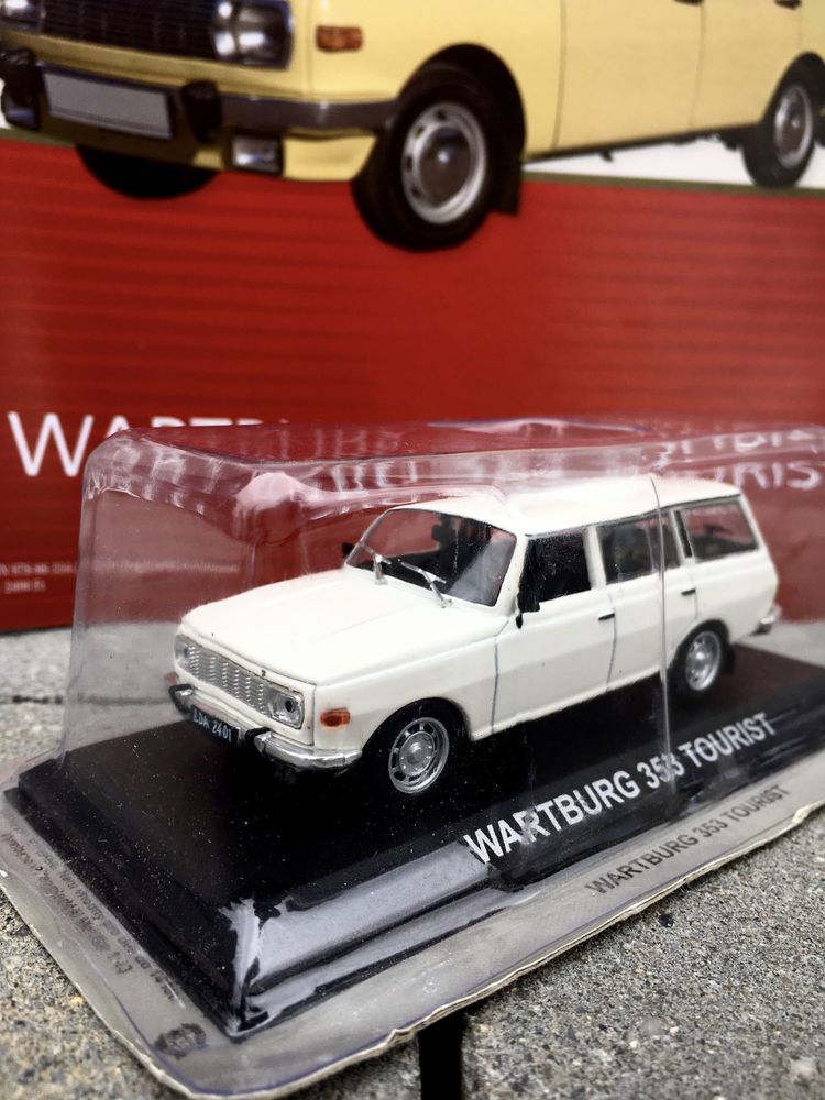 Kolekcjonerski WARTBURG 353 TOURIST #9-auta PRL,model,autka,kolekcja
