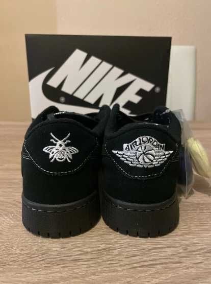 Jordan 1 Retro Low OG SP Travis Scott Black Phantom EU 45
