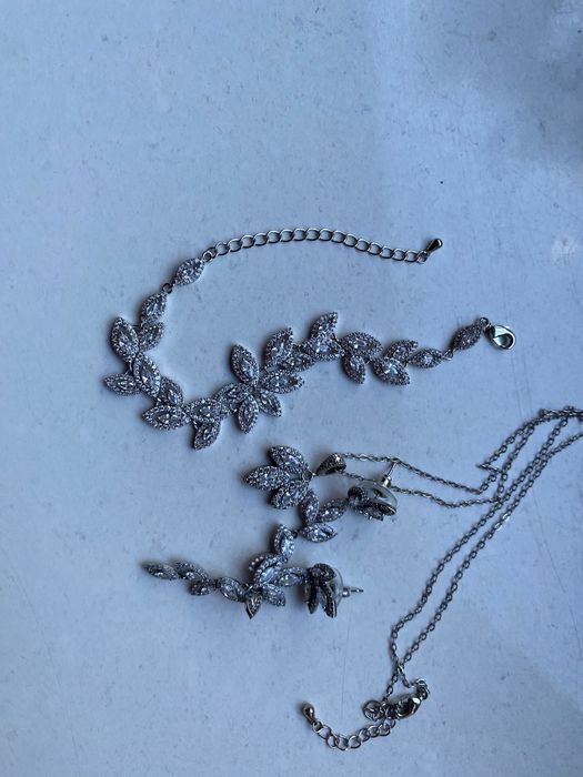 Biżuteria ślubna srebrna