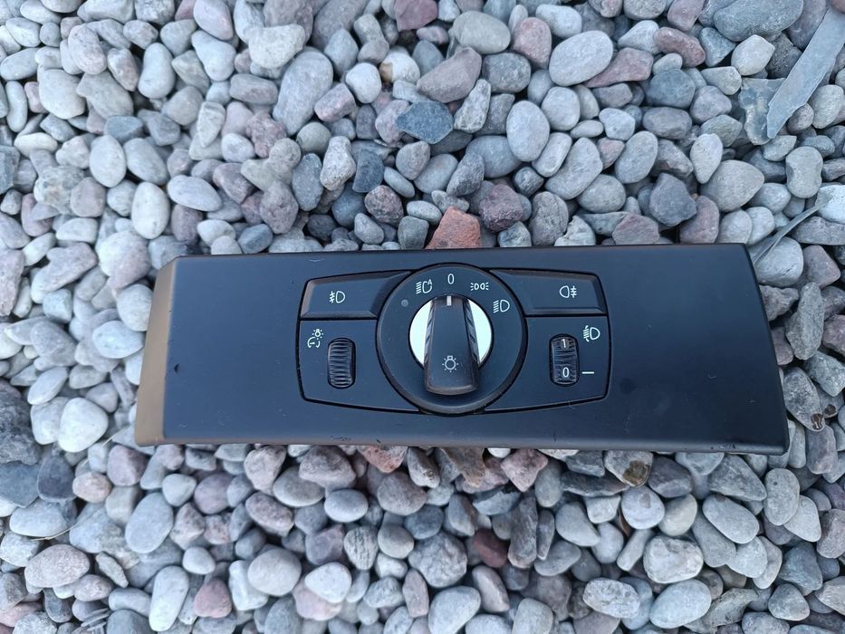 PRZEŁACZNIK WŁĄCZNIK ŚWIATEŁ DEKOR BMW 5 E60 E61 EUROPA 6988566 XENON