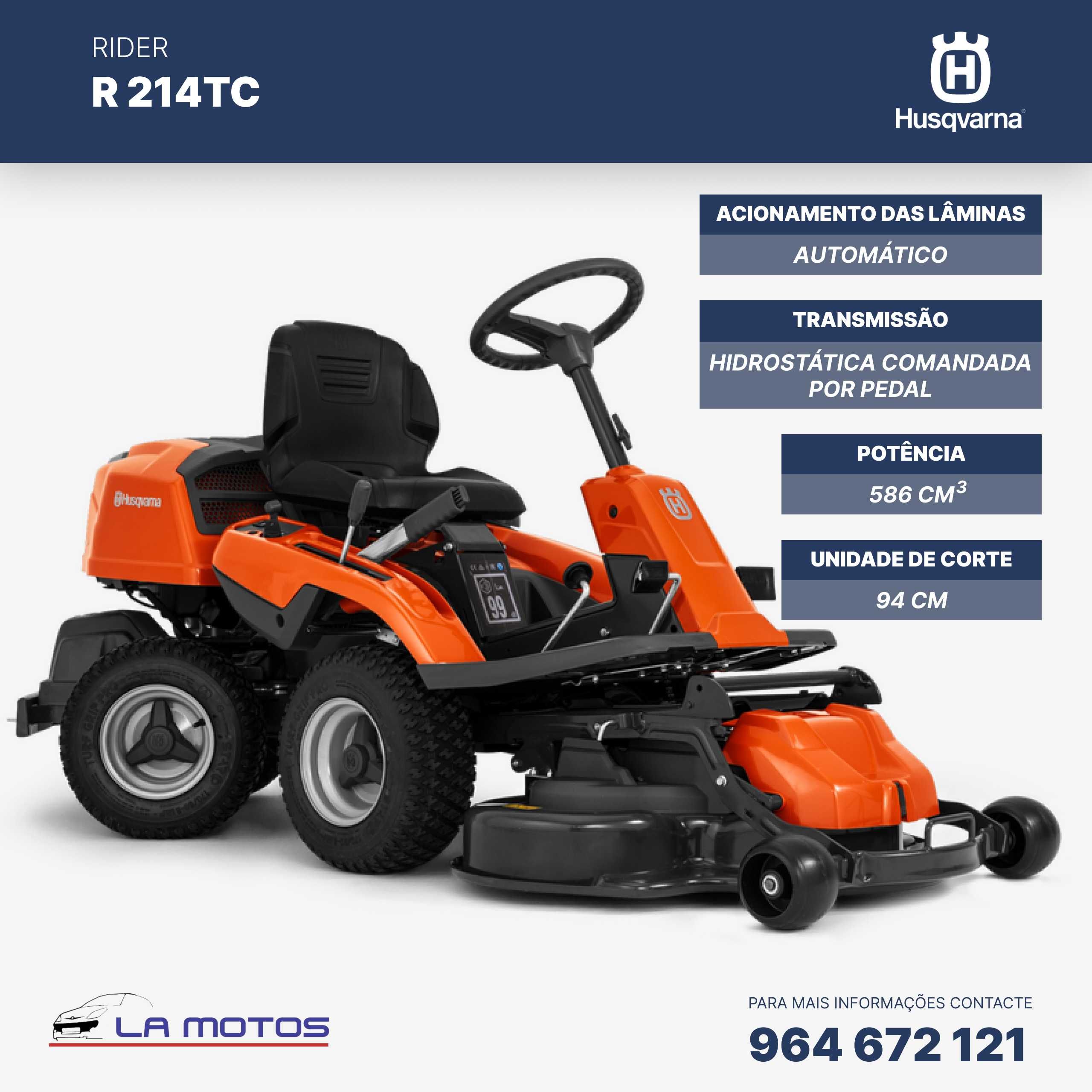 Rider Husqvarna R 214 TC Comfort Edition
