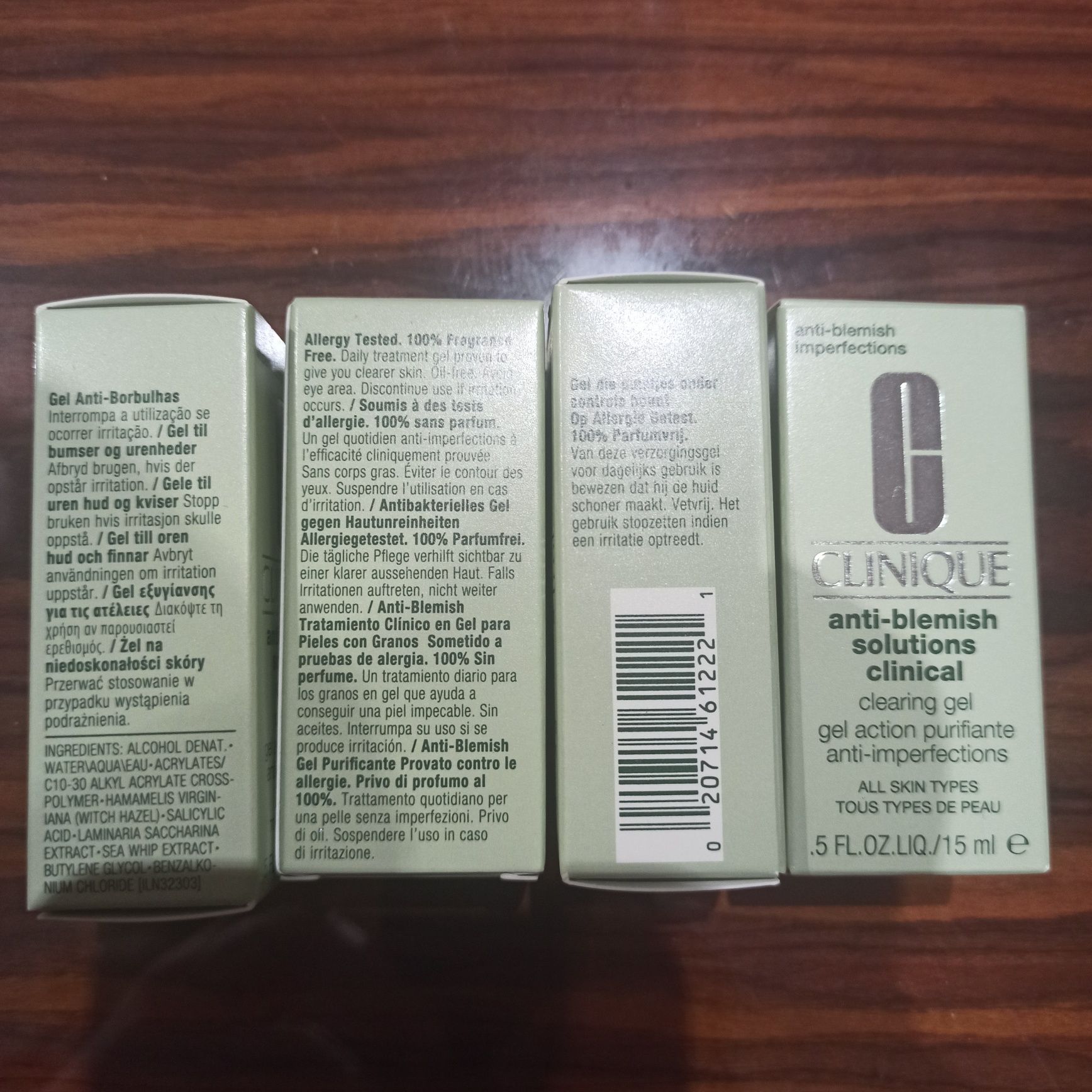 Clinique Anti-blemish solutions gel anti-imperfeicoes