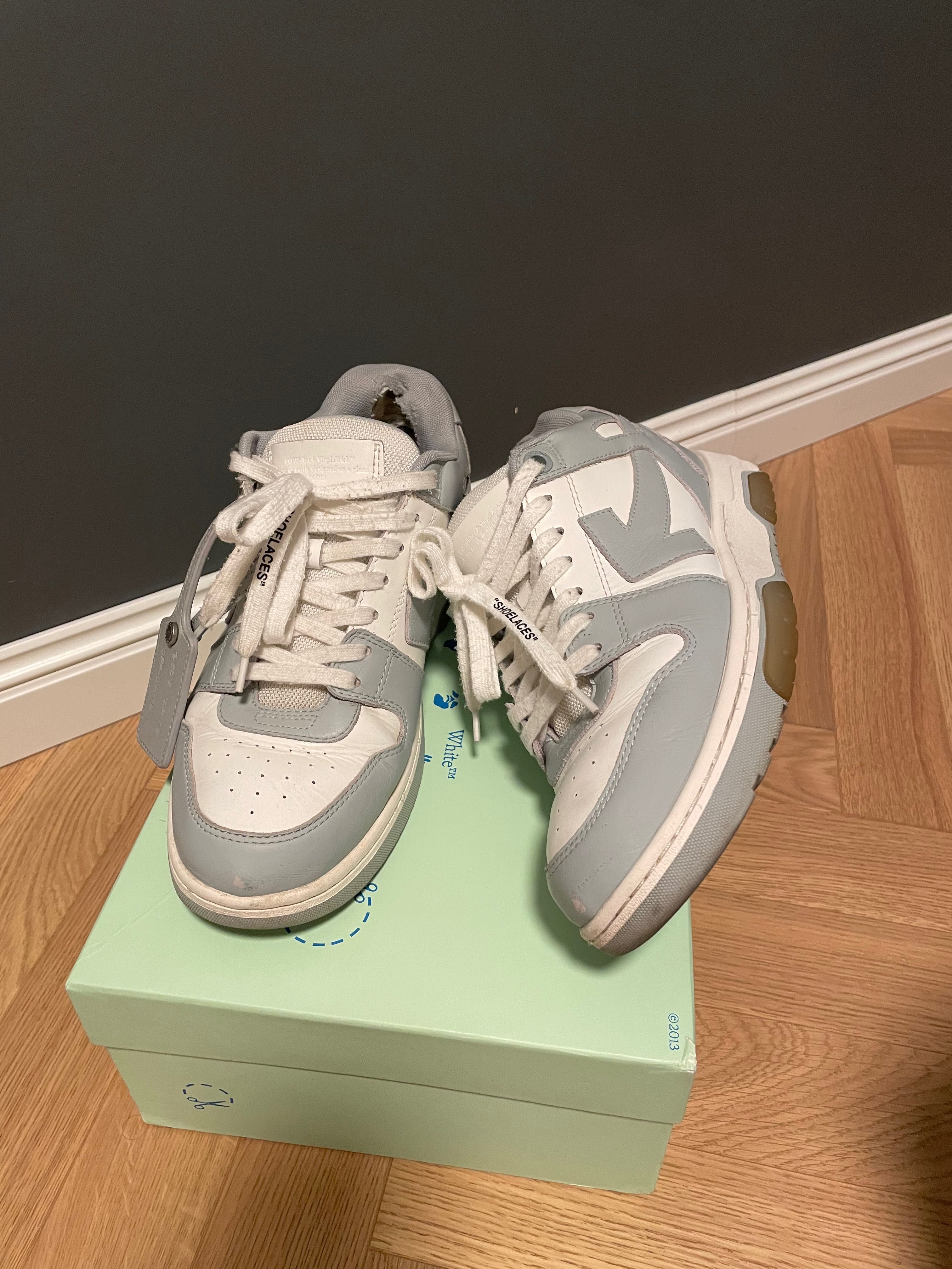 off white out office sneakersy