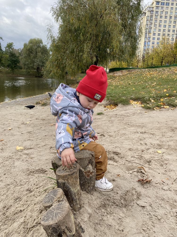 Дитячий костюм весна осінь курточка штани карго