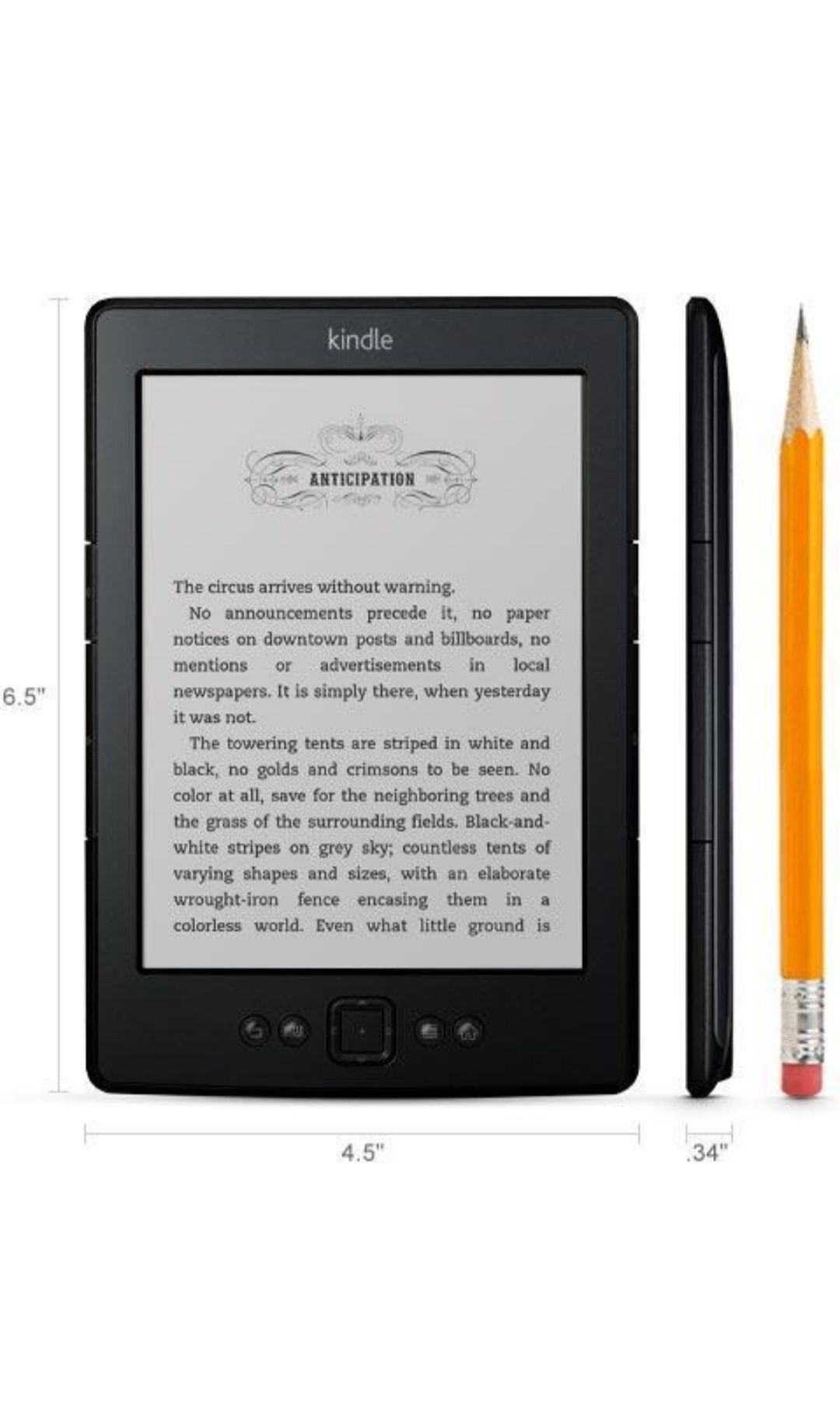 Електронна книга Amazon Kindle 5th Gen Black