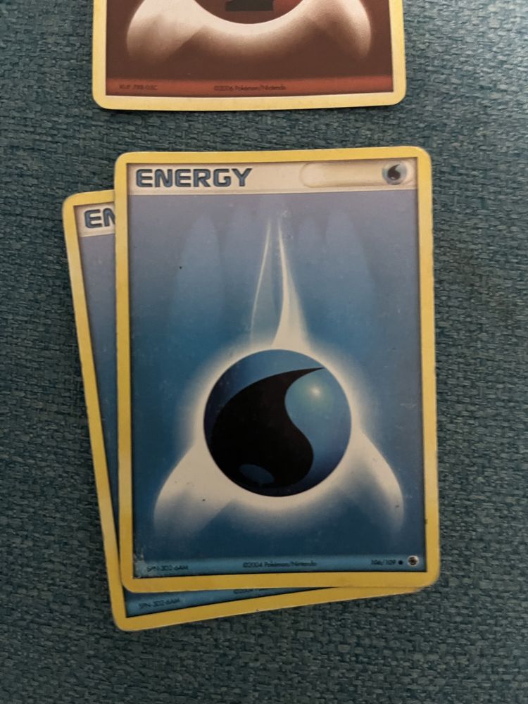 Cartas energia pokemon