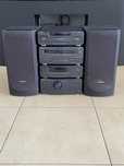 Wieża Technics SE-CH610 4 elementy + kolumny