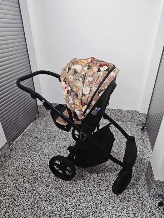 Wózek 2w1 Adamex Porto Flowers