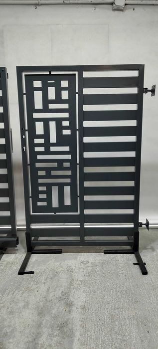 Brama przesuwna 4m + furtka 1m - PRODUCENT