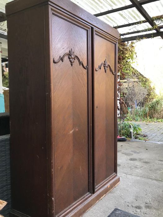 Stara szafa dębowo sosnowa