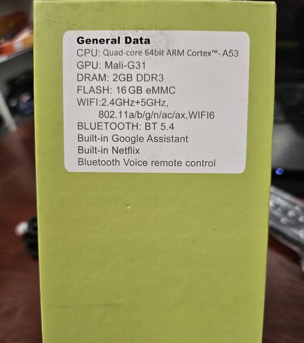 procesor H618: Lemon TV Mini