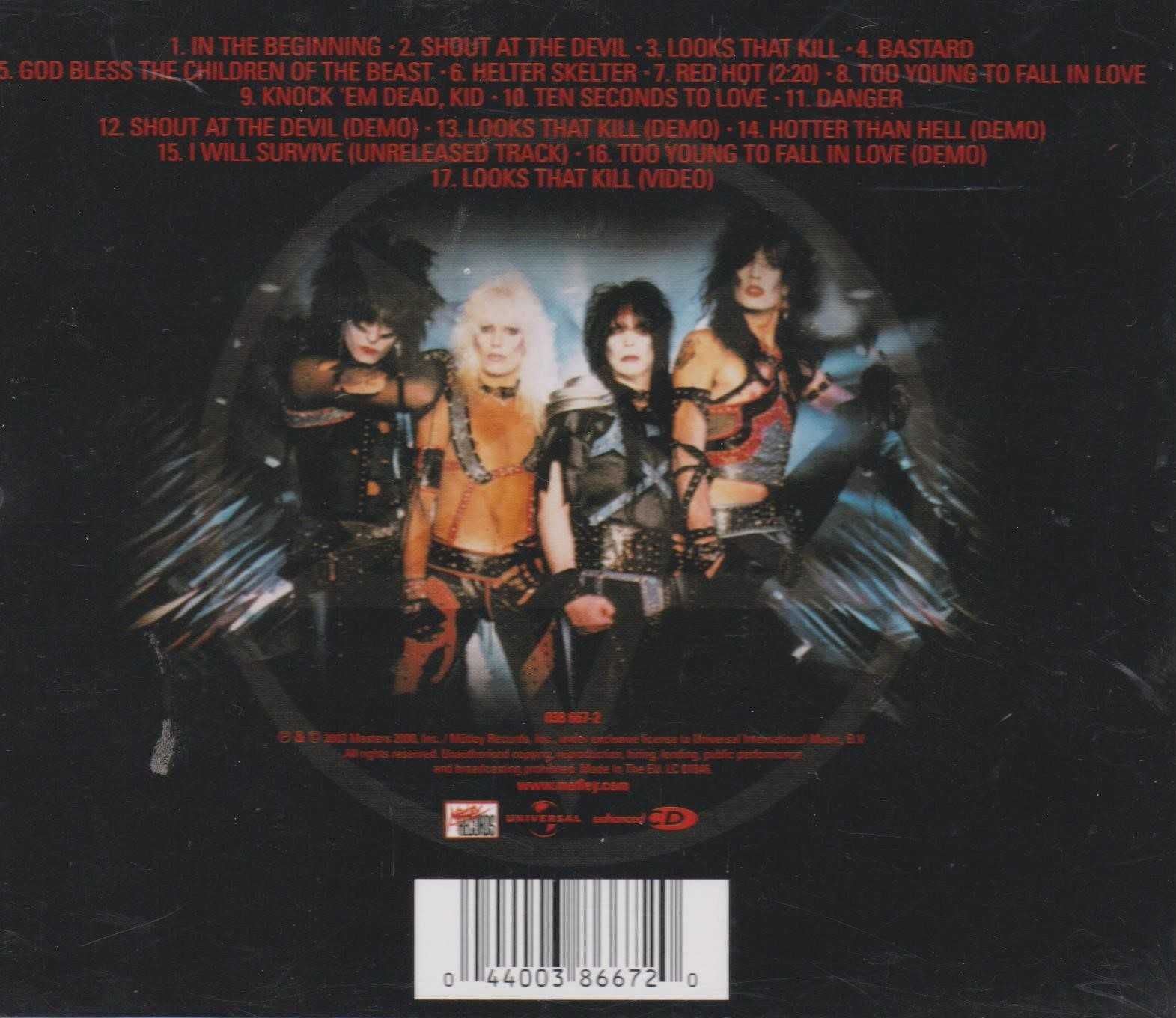 CD   Motley Crue