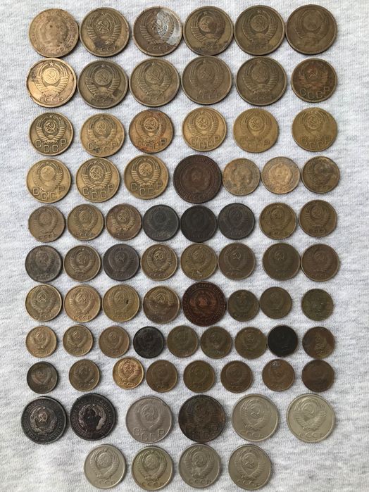 Наборы Монет Советы, монеты Мира,Царские.100% Оригинал.