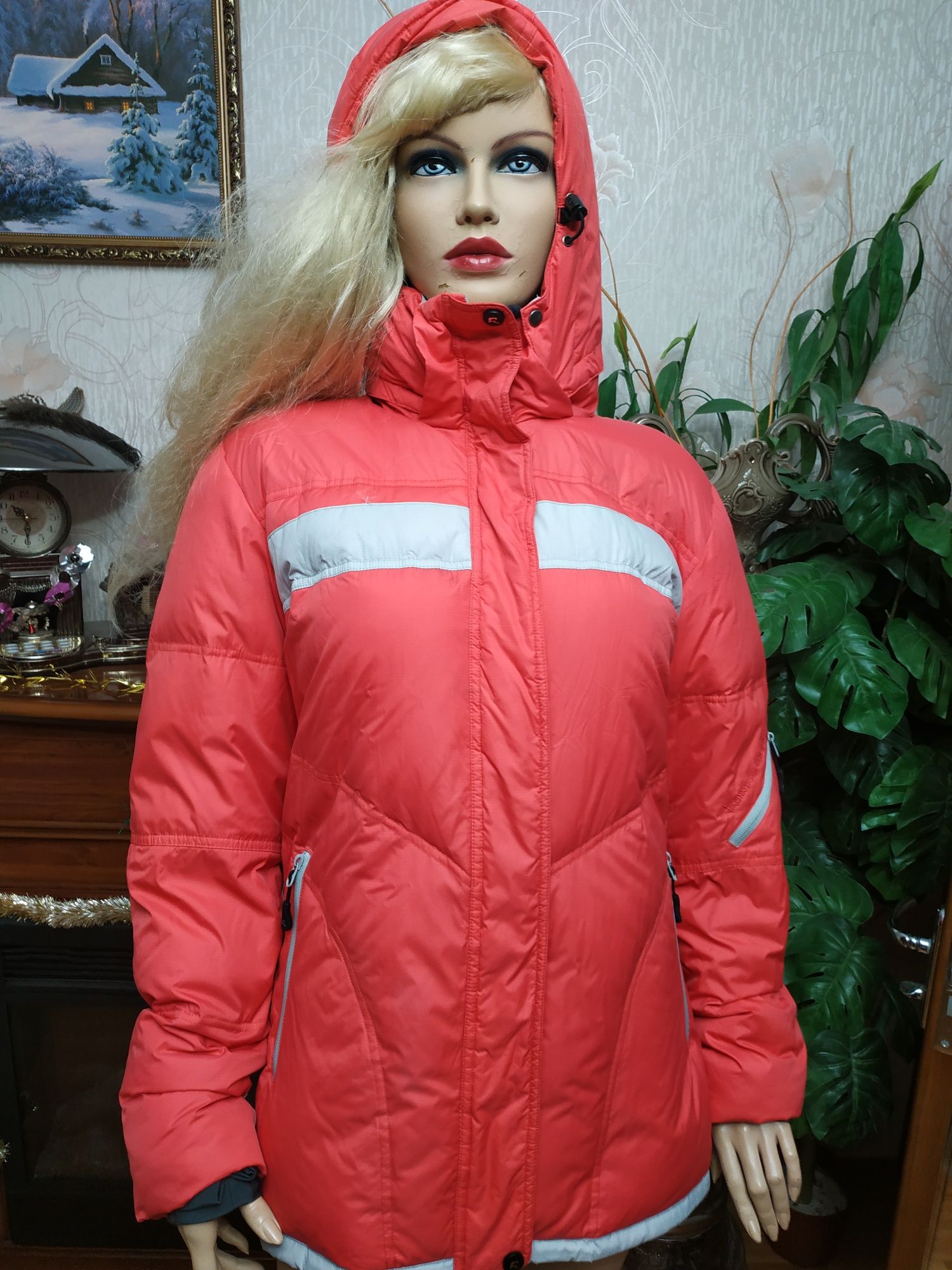 Зимовий пуховик лижна куртка горнолижна курточка

Running River