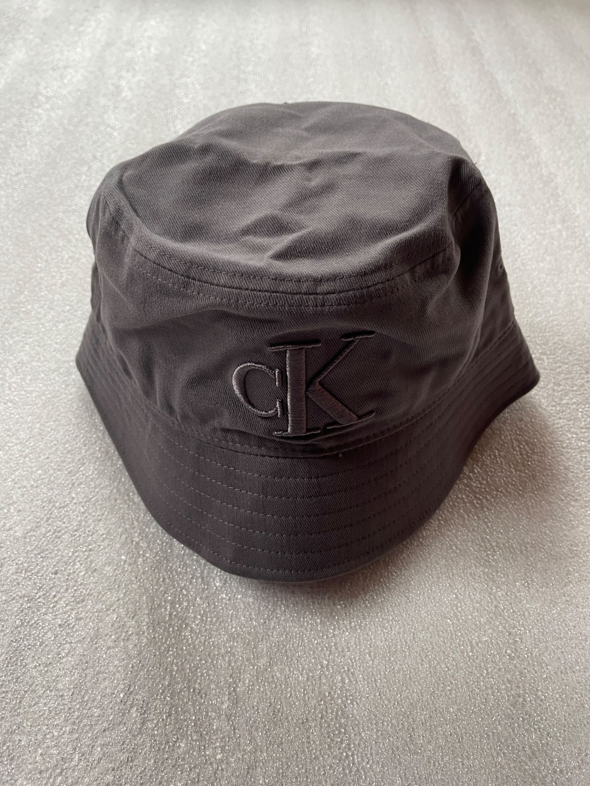 Новая шапка - панама calvin klein (ck twill logo bucket hat)с америки