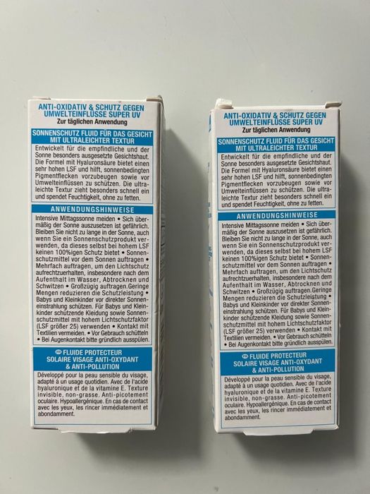 *Novo* 2 x Garnier Ambre Solaire – Super UV SPF 50+