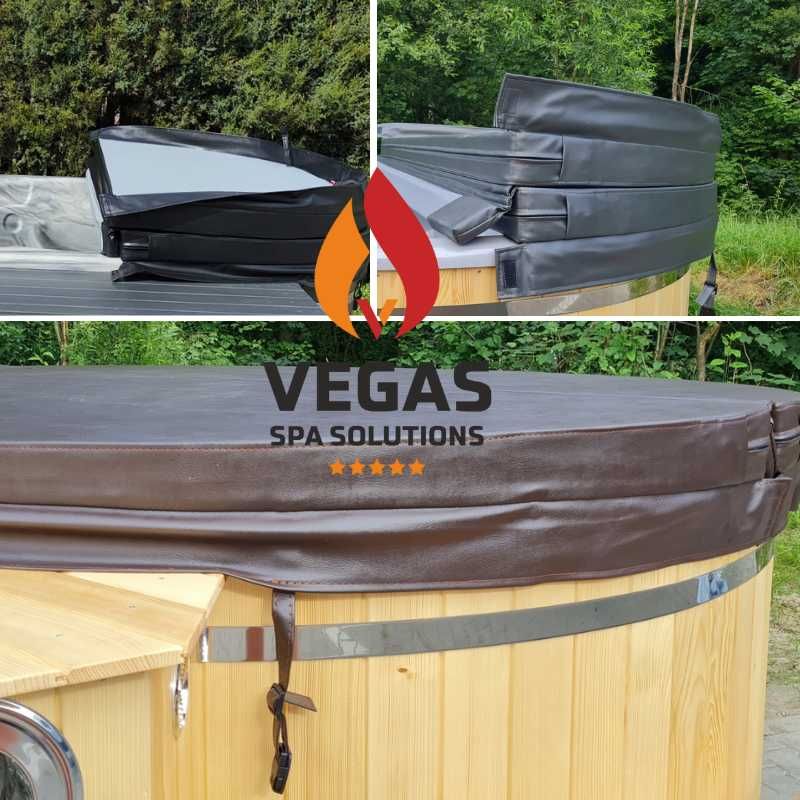 Pokrywa termiczna do balii jacuzzi  OKRĄGŁA RÓŻNE KOLORY 10cm PREMIUM