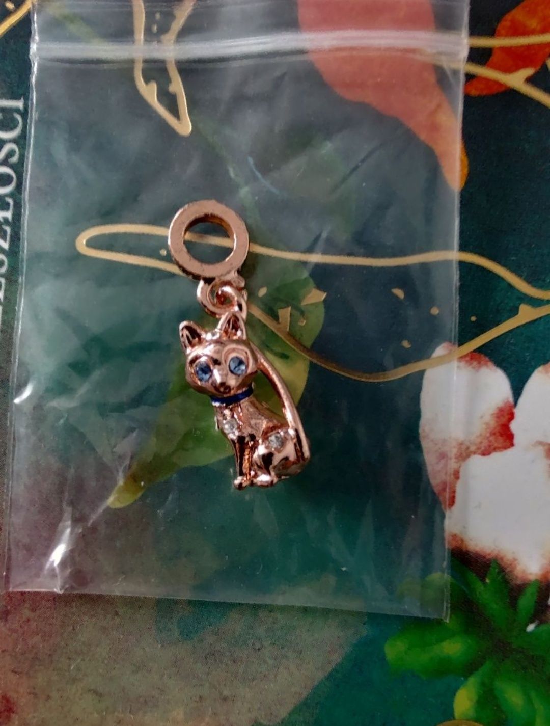 Zawieszka kot charms