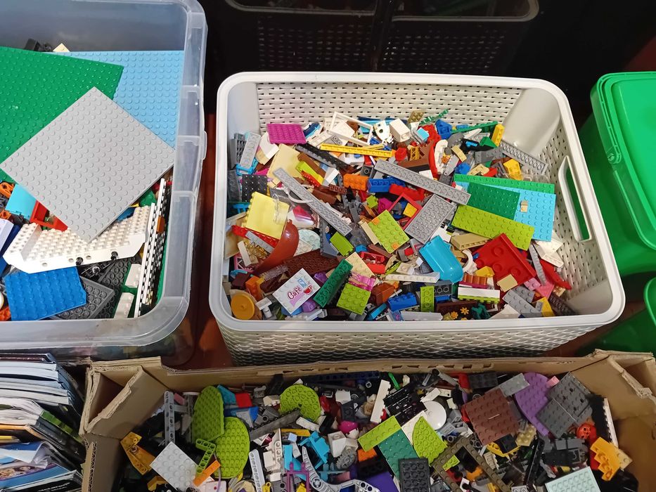 Klocki Lego Oryginalne i Kompatybilne, Mix 25 kg + Instrukcje, OKAZJA!