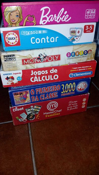 Jogos de tabuleiro criança