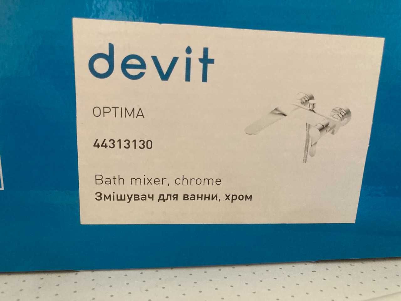 Смеситель для ванны DEVIT Optima 44313130