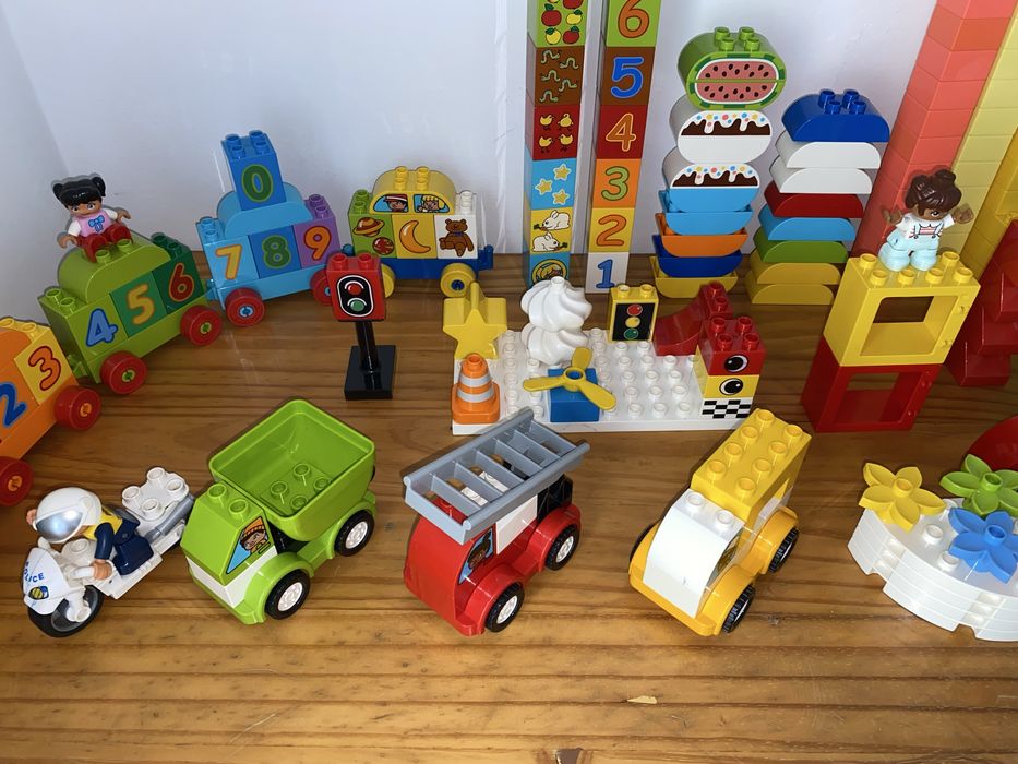 Lego Duplo usado sem instruções