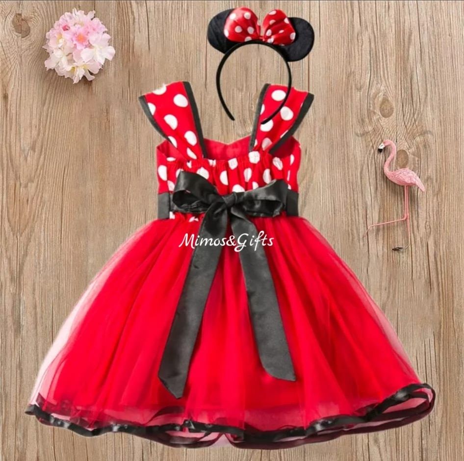 Vestidos Minnie vermelhos NOVOS