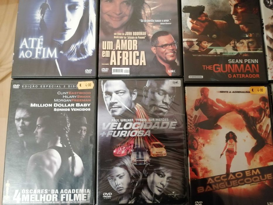 Filmes em Dvd com Muita Acção e Suspense - Novas Entradas.