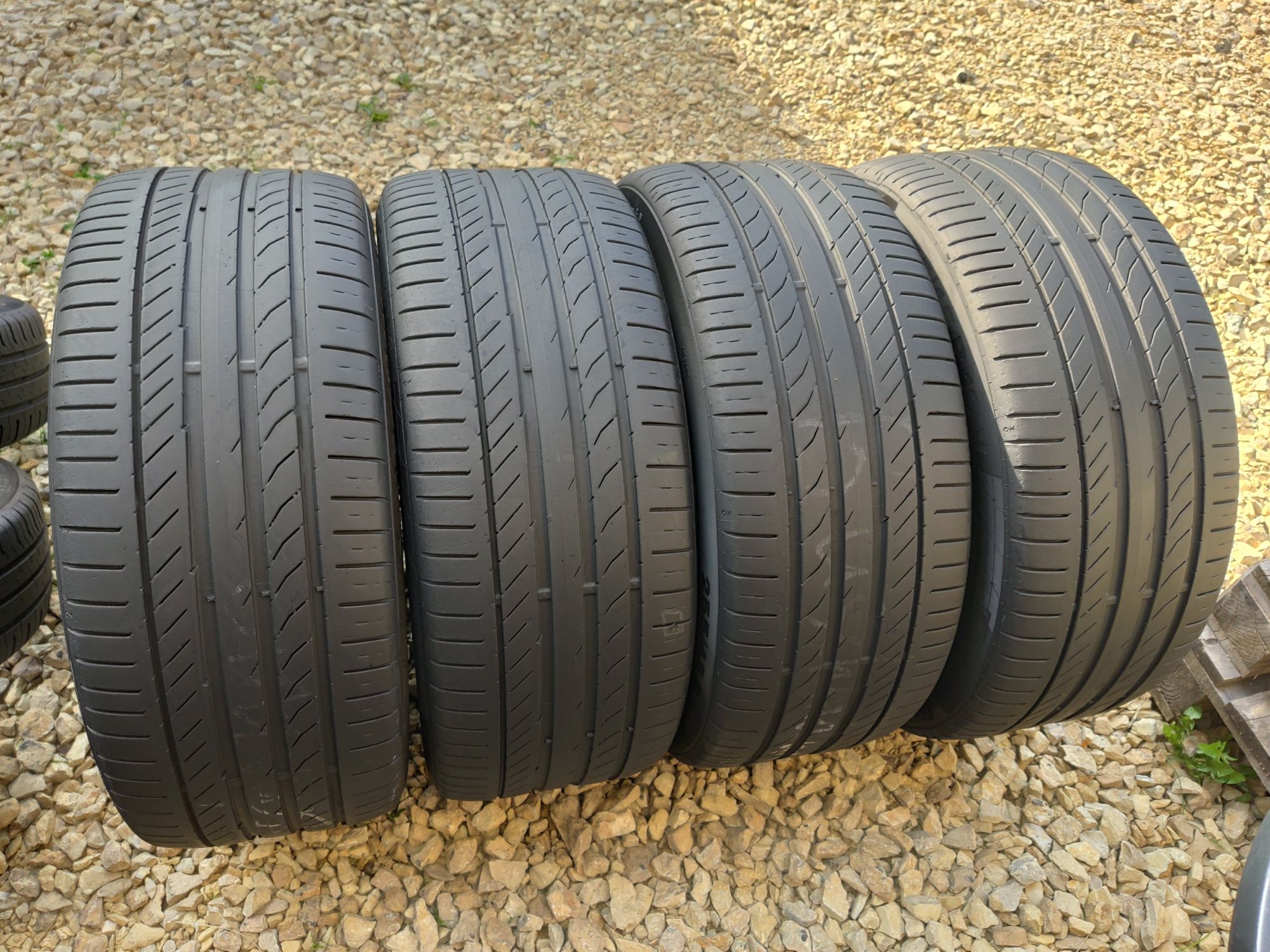 255/45r19 Continental ContiSportContact5 100v KOMPLET Opony letnie +++