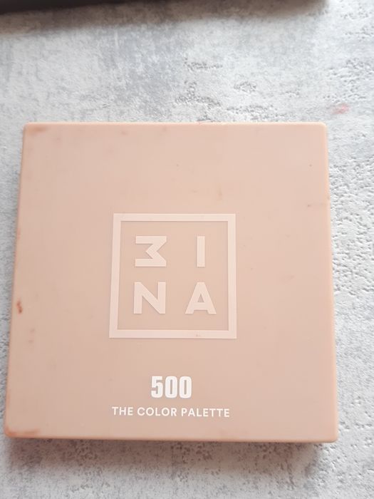 3INA The Color Palette paleta cieni do powiek 500  Raz użyta