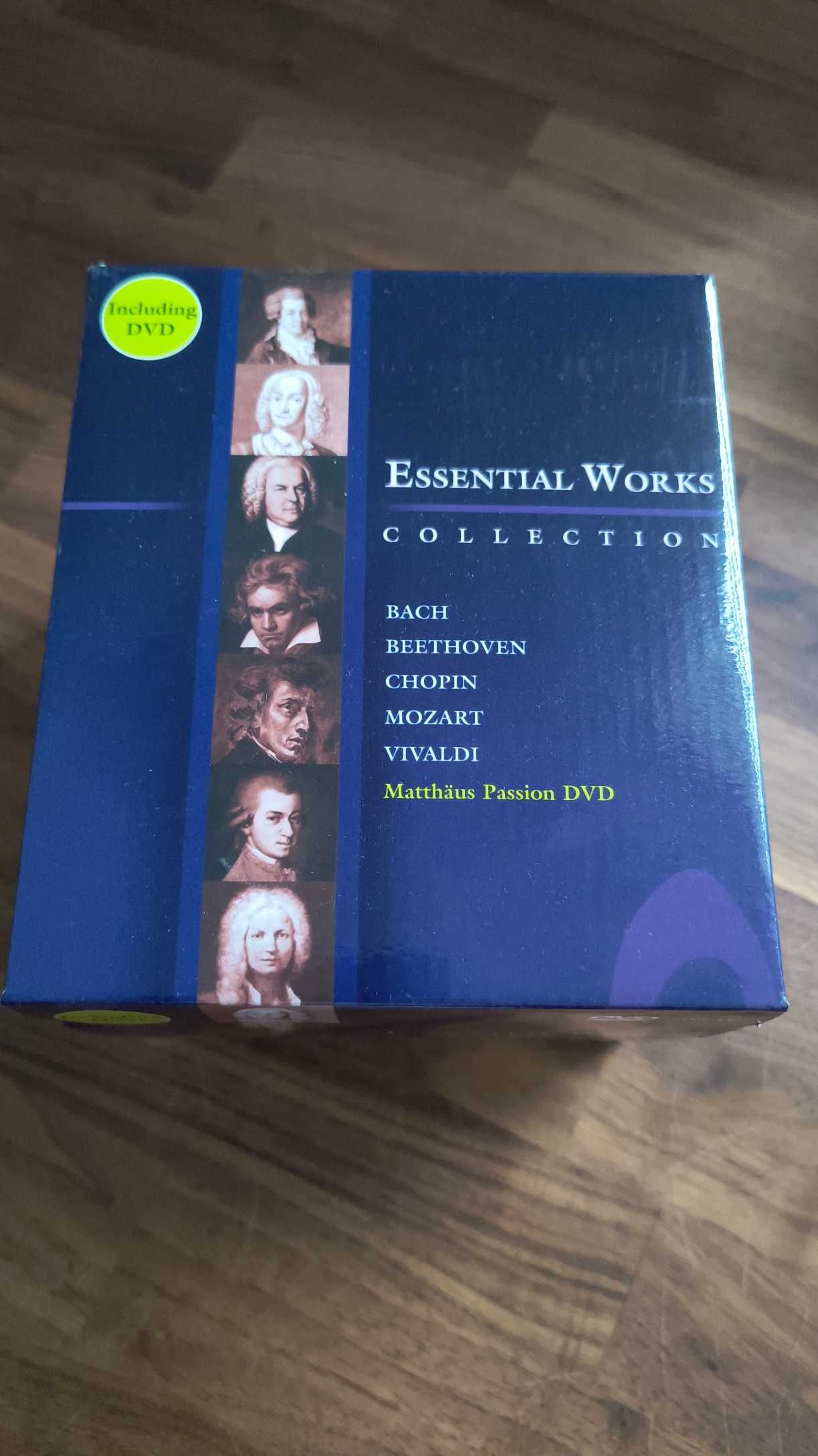 CD Essential Works Collection: Bach, Beethoven, Chopin, Mozart...