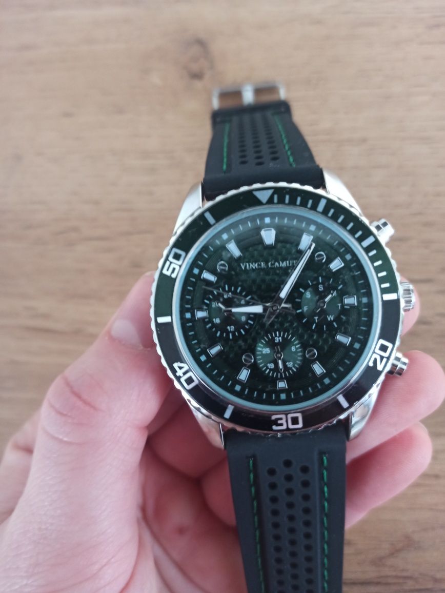 Zegarek czarny, Vince Camuto