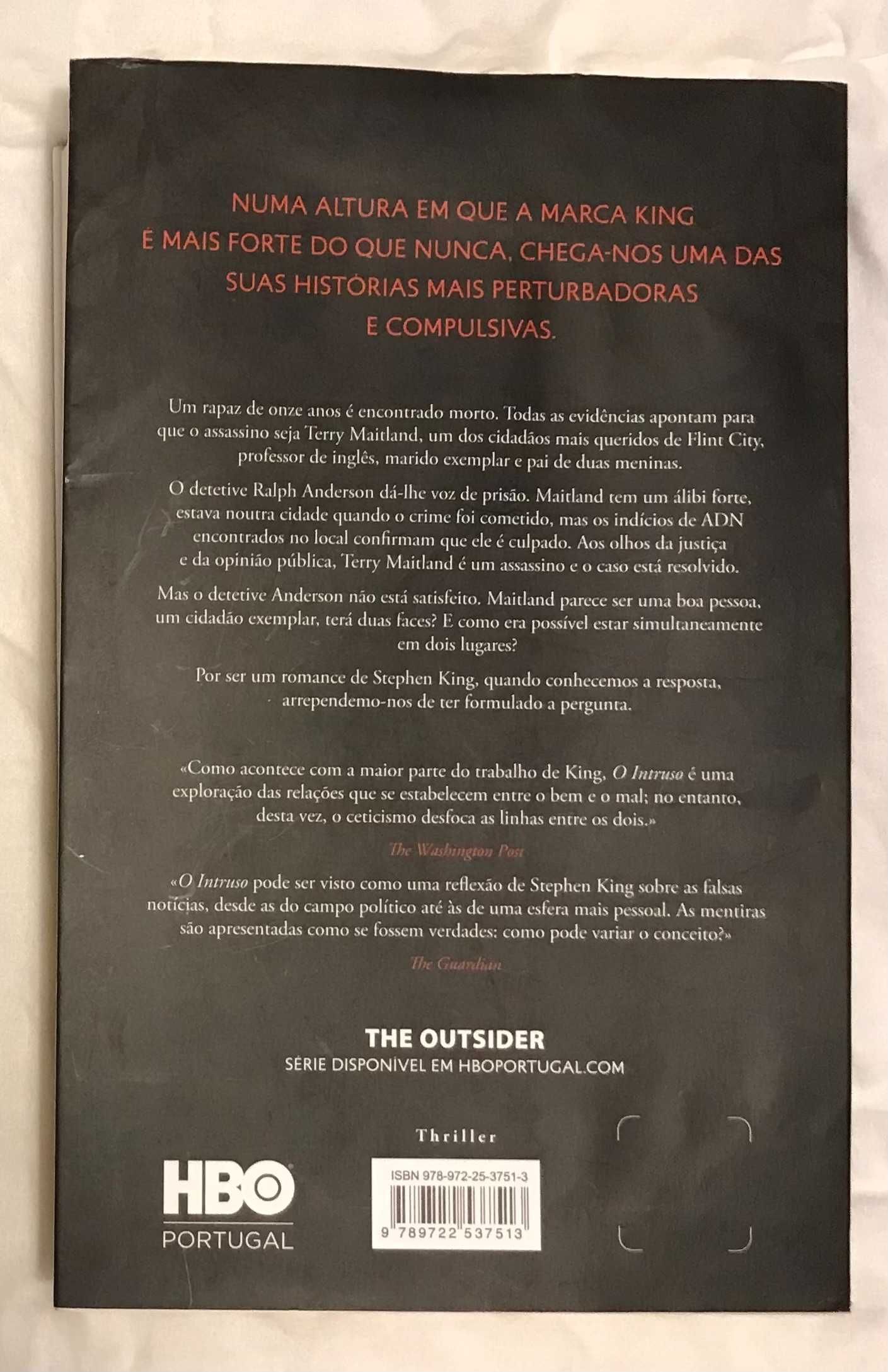 Livro "O intruso"