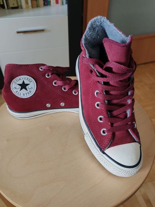 Trampki Converse skórzane rozm. 37,5