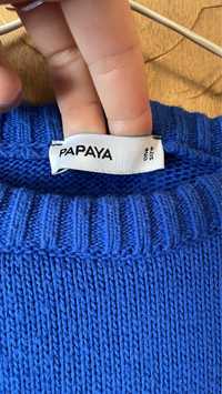Синій светр Papaya електрик