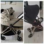 Wózek Cybex flowers mios 2.0 stelaż spacerówka