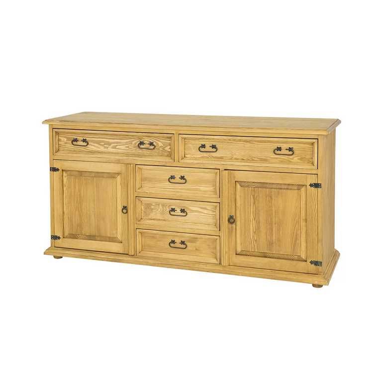 Rustykalna duża komoda drewniana Retro, vintage, rustic do salonu