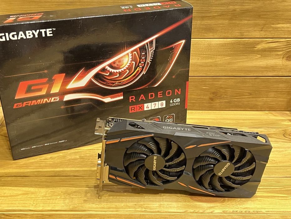 Видеокарта Gigabyte Rx470 4GB