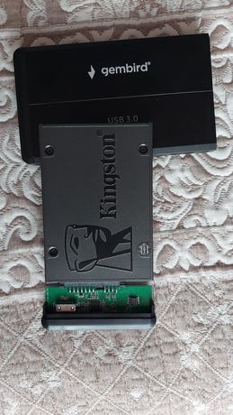 SSD накопичувач KINGSTON A400 240GB і зовнішній карман