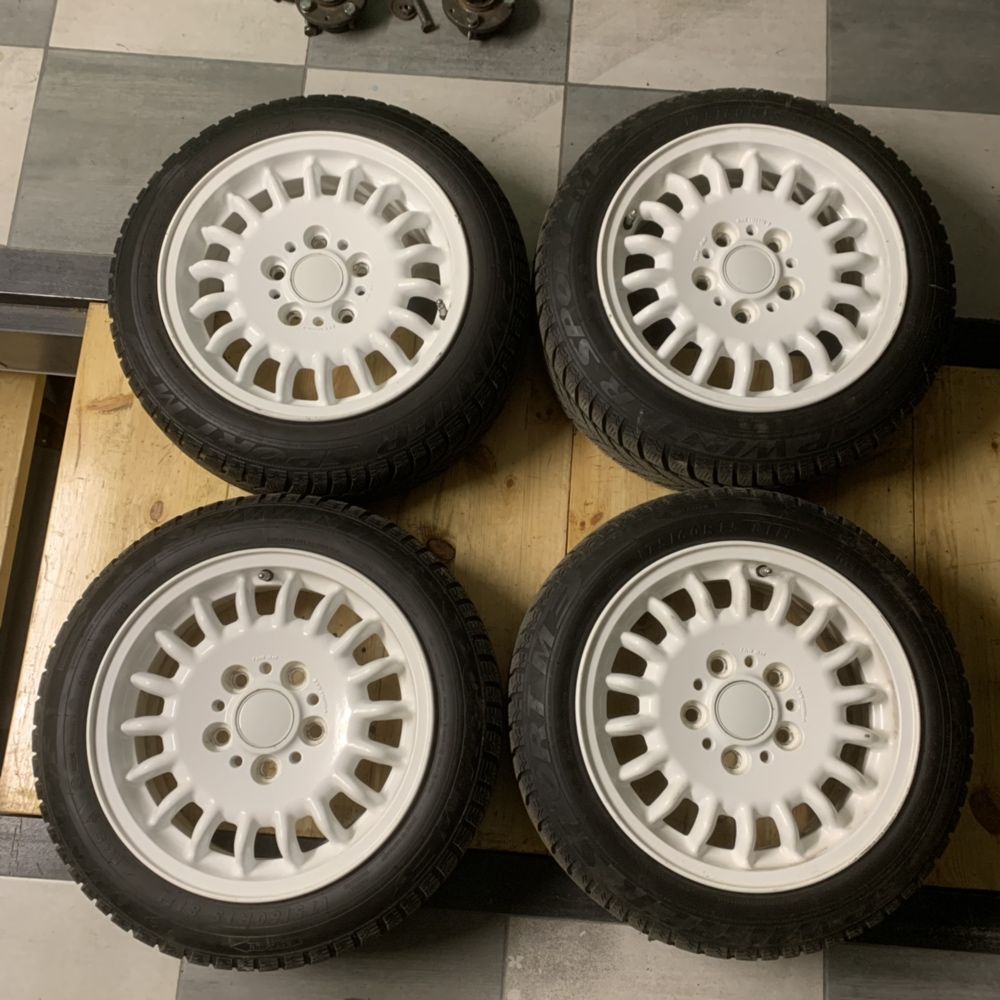 Диски BBS BMW 13 style R15 и резина DUNLOP на Honda Toyota BMW VW AUDI