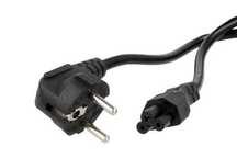 Kabel zasilający 3-pinowy koniczynka 1.8 m