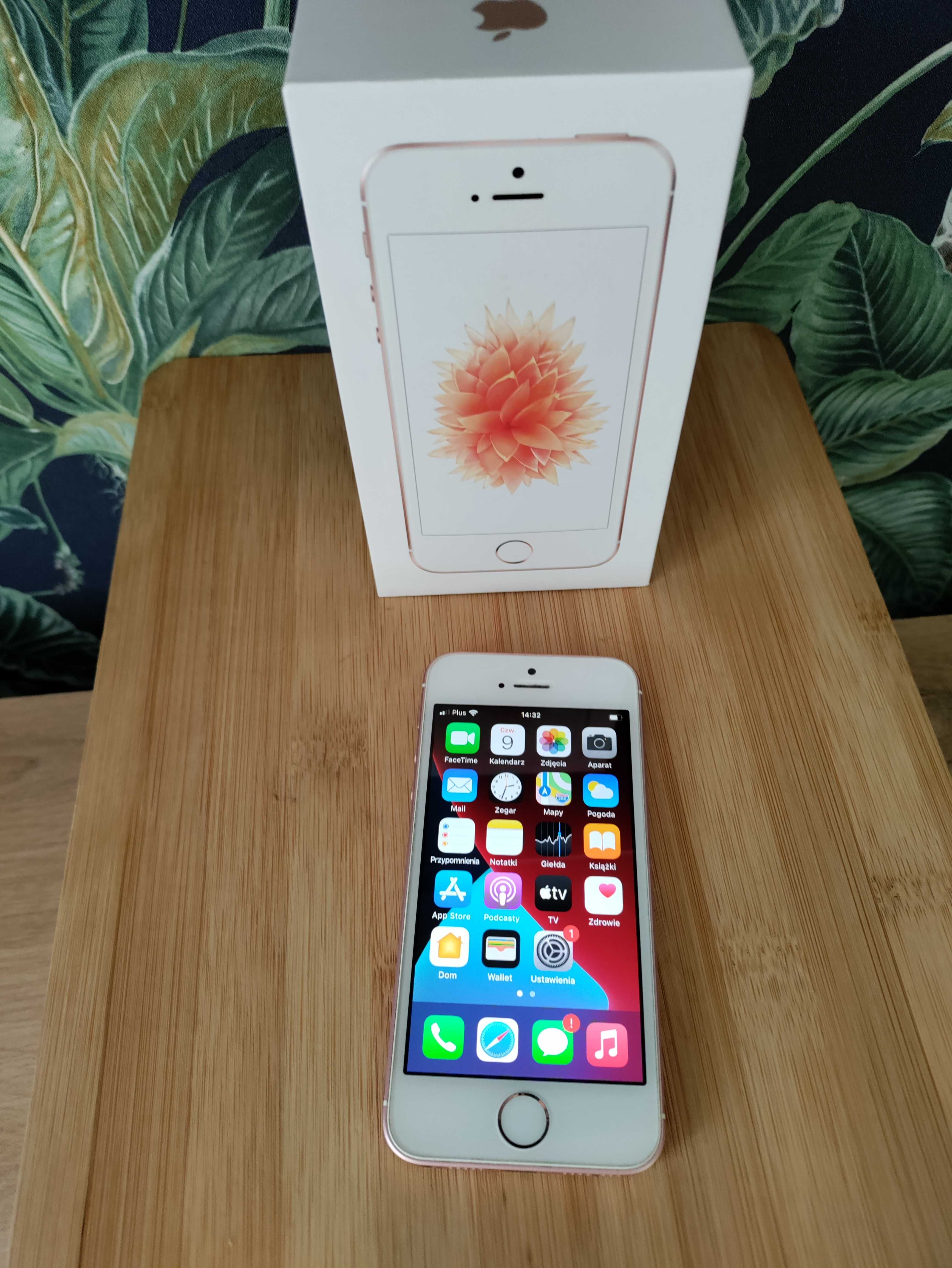 *** iPhone SE* Różowe złoto*Stan BDB*Komplet*Bez Blokad*16gb***