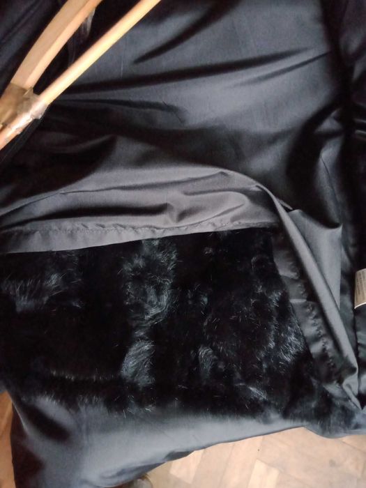 Шкіряна куртка зимова