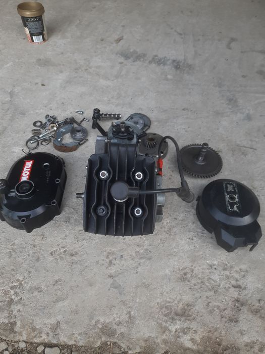 Silnik franco morini sn5 ktm sx50 malaguti 50 głowica cylinder wał