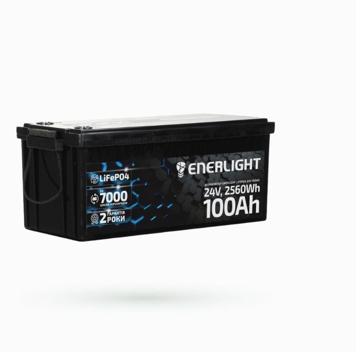 АКБ,Акумулятор для інвертора Enerlight 25.6В 100Ah