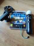 Zestaw Sony PlayStation Move PS3 gra różdżka kamerka
