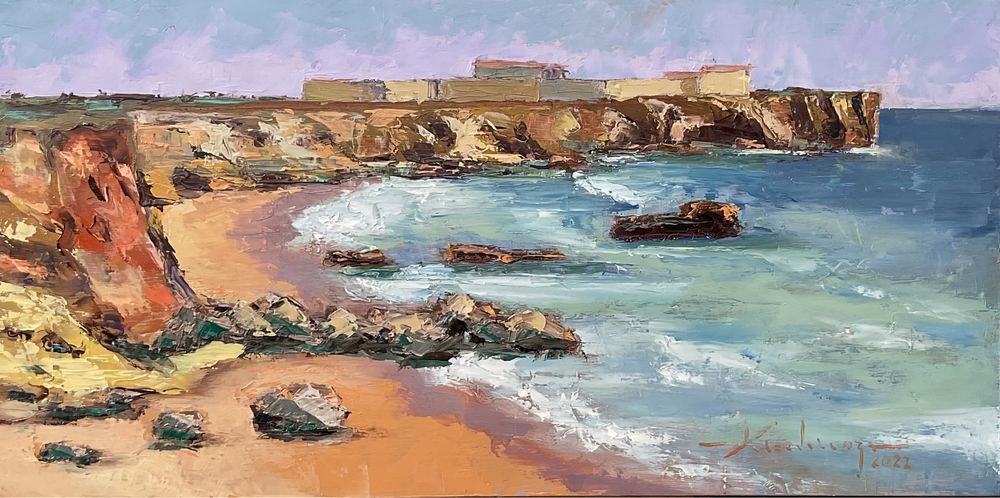 Sagres - Pintura a oleo - Nelson Valença