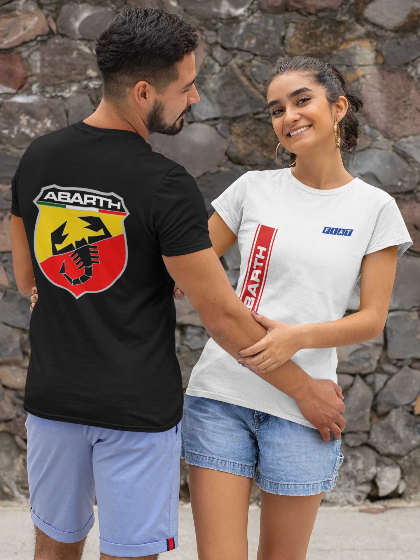 T-shirt Fiat Abarth logo moderno